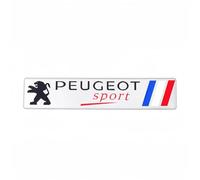 SYXWJL Emblème de Voiture Métal pour Peugeot 208, Logo 3D Métal pour Carrosserie Décoration Accessoires, Auto Emblème pour Peugeot 208, D