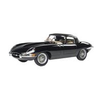 SYYANFEI 1:18 pour Jaguar - Type I Voiture Miniature Classique Antique en Métal Moulé sous Pression Jouet Collection Cadeau Noir Maquette Voiture