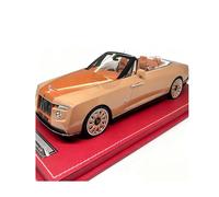 SYYANFEI 1:18 pour Rolls Royce Floating Shadow Véhicules Moulés sous Pression À Collectionner Cadeau Audiophile pour Les Fêtes Maquette Voiture(Orange)