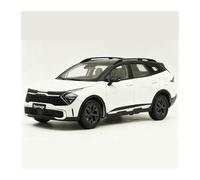 SYYANFEI 1:18 pour Spirtage - Modèle Réduit De Voiture Moulée sous Pression Souvenir pour Adulte Cadeau Statique Jouet Blanc Maquette Voiture(White)