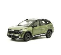 SYYANFEI 1:18 pour Spirtage - Modèle Réduit De Voiture Moulée sous Pression Souvenir pour Adulte Cadeau Statique Jouet Blanc Maquette Voiture(Vert)