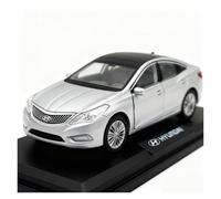 SYYANFEI 1:38 Voiture Miniature Hyundai Elantra Limousine Jouet De Collection Décoration Intérieure Maquette Voiture