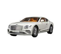 SYYANFEI Copie Fidèle l’Origine avec Beaucoup Détails 1:24 pour Bentley Continental Blanc Noir Produit Fini De Luxe Collection Commémorative Modèle De Voiture en Alliage Hobby Maquette Voiture