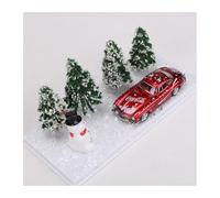 SYYANFEI Copie Fidèle l’Origine avec Beaucoup Détails 1:64 for Classic 190sl Alloy Model Car Holiday Theme Party Simulation Metal Ornaments Maquette Voiture
