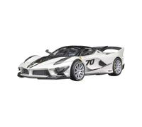 SYYANFEI Copie Fidèle l’Origine avec Beaucoup Détails Ferrari FXX K Evo 1:32 Modèle Super Voiture Sport Alliage avec Son Et Lumière Version De Collection Jeux Passe-Temps Maquette Voiture(White)