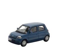 SYYANFEI Copie Fidèle l’Origine avec Beaucoup Détails Modèle De Voiture D'émulation Esse X 2006 À L'échelle 1:43 Jouet D'exposition en Métal avec Piédestal Cadeau Collection Maquette Voiture(Bleu)