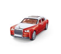 SYYANFEI Copie Fidèle l’Origine avec Beaucoup Détails Modèle De Voiture Jouet en Alliage Rolls-Royce Phantom 1:32 pour Simulation Collection Garçon Maquette Voiture(Rouge)