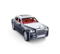 SYYANFEI Copie Fidèle l’Origine avec Beaucoup Détails Modèle De Voiture Jouet en Alliage Rolls-Royce Phantom 1:32 pour Simulation Collection Garçon Maquette Voiture(Noir)