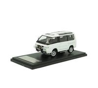 SYYANFEI Copie Fidèle l’Origine avec Beaucoup Détails Modèle Réduit De Voiture en Alliage Statique Fini Mitsubishi Delica À L'échelle 1:43 Maquette Voiture(White 1)