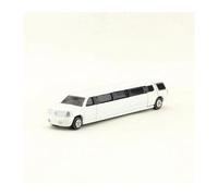 SYYANFEI Copie Fidèle l’Origine avec Beaucoup Détails pour Modèle Véhicule Jouet en Métal Collection De Limousines Lincoln Extensibles, Portes Ouvrables Maquette Voiture(White)
