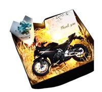 SYYANFEI Moto Miniature Collection 1:12 pour Suzuki GSX 250R Modèle De Moto en Alliage Véhicule Jouet Garçon Coffret Adultes Hommes Anniversaire Jouetspetits Grands - A Partir 3 Ans(Noir)