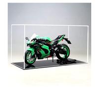 SYYANFEI Moto Miniature Collection Modèle Moto en Alliage Acrylique Transparent pour Kawasaki ZX-10R, Échelle 1:9 pour Adultes Et Garçons Jouetspetits Grands - A Partir 3 Ans(Vert)
