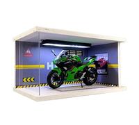 SYYANFEI Moto Miniature Collection Modèle Moto Motocross Alliage Kawasaki 400 1:12 Jouet Collection Cadeau Ornements Statiques Jouetspetits Grands - A Partir 3 Ans(Vert)