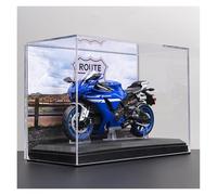 SYYANFEI Moto Miniature Collection Modèles Motos Yamaha R1 À L'échelle 1:12, Jouets Alliage Moulé sous Pression Miniature Collection Décoration Cadeau Jouetspetits Grands - A Partir 3 Ans(Blue-C)