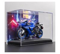 SYYANFEI Moto Miniature Collection Modèles Motos Yamaha R1 À L'échelle 1:12, Jouets Alliage Moulé sous Pression Miniature Collection Décoration Cadeau Jouetspetits Grands - A Partir 3 Ans(Blue-B)