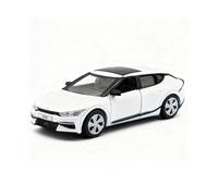 SYYANFEI Voiture Miniature Alliage Moulé sous Pression L'échelle 1:38 pour KIA EV6 Jouet Collection Et Décoration Maquette Voiture(White)