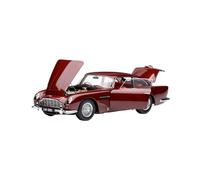 SYYANFEI Voiture Miniature Aston Martin DB5 Au 1/18 Métal Moulé sous Pression Modèle Classique Jouet Collection pour Audiophiles Cadeau Commémoratif Maquette Voiture(Rouge)