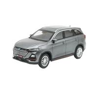 SYYANFEI Voiture Miniature Auchan X7 en Alliage Moulé sous Pression L'échelle 1:43 Jouet Collection Cadeau pour Les Amateurs Gris Maquette Voiture