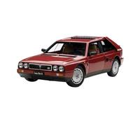 SYYANFEI Voiture Miniature Classique Métal Moulé sous Pression L'échelle 1:18 pour Lancia Delta S4 Souvenir Collection Jouet Cadeau Maquette Voiture(Rouge)