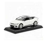 SYYANFEI Voiture Miniature Friction KIA EV6 L'échelle 1:38 Modèle Réduit Collection Décoration Maquette Voiture(White)