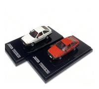 SYYANFEI Voiture Miniature Toyota Corolla AE86 à l'échelle 1:64, en métal moulé sous Pression, pour Collection, présentoir, Cadeau ou Souvenir. Maquette Voiture(Rouge)