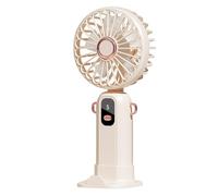 SYz146 Ventilateur mural portable à 5 vitesses avec affichage numérique pliable et multifonction pour bureau et extérieur (A, 20 cm)