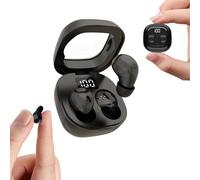 Syzplnwy Écouteurs de sommeil pour dormir sur le côté, écouteurs Bluetooth sans fil invisibles, mini écouteurs à réduction de bruit cachés, écouteurs doux et confortables pour petits canaux auditifs