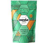 SYZYGY FOOD - Chlorella et Spiruline Certifiée Bio - 300 Comprimés de 500mg - DETOX - Vegan - Protéine Végétale Rassasiante - Vitamines - Minéraux - Fer - Certifié Bio