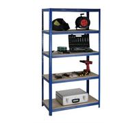SZ Metall 24182-I (DV) Shelving Unit Depth 45 cm 5 Colour Blue