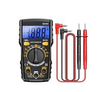 SZ303 Digital Multimeter 1999 Count AC/DC Voltage Current Resistance Precision Portable Electrical Tester Tools(Black)