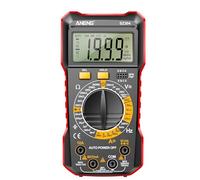 SZ304 Multimètre numérique multifonction 1999 comptes True RMS portable haute précision testeur mesure tension courant résistance capacité fréquence diode avec fils de test