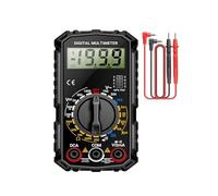 SZ308 Digital Multimeter AC/DC Votage Current Resistance Electrician Inspection and Maintenance Multifunctional Universal Meter(Black)