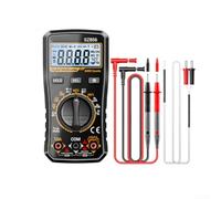 SZ856 Multimètre numérique avec testeur de tension NCV, 4000 counts, AC/DC jusqu'à 600 V, mesure de la température, fonction de conservation des données, arrêt automatique (sz856 noir)