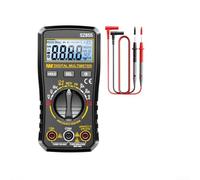 SZ856 Multimètre numérique avec testeur de tension NCV, 4000 counts, AC/DC jusqu'à 600 V, mesure de la température, fonction de conservation des données, arrêt automatique, (SZ855 noir)