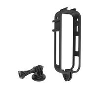 Szaerfa Cage de Protection pour Insta360 X5, Adaptateur pour Cadre de caméra, Support de Prise de Vue Paysage à dégagement Rapide, étui de Protection, Support de Cadre, Accessoires (Noir Vertical)