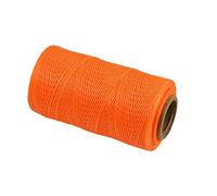 Szaerfa Coudre Le Fil ciré 260m Cuir 1MM pour Le ciseau Awl Chaussures Set de Bagages (Orange)