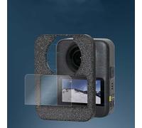 Szaerfa Film protecteur d'écran HD en verre trempé pour Osmo 360, caméra panoramique Film protecteur de dureté 9H avec kit d'installation