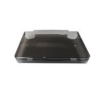 Szaerfa Housse de Protection pour GPD Win Min,Housse de Protection pour écran Tactile PC Mini Laptop Gamepad,Accessoires pour Consoles de Jeux Portables (Transparent Noir)