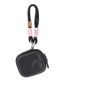 Szaerfa Mini étui de Transport pour OSMO Nano, Sacoche pour caméra d'action, Coque Rigide, étui en PU pour caméra Portable, Organiseur, Petite boîte de Voyage, Pochette étanche (étui Seul) (Noir)