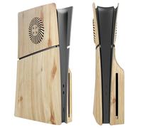 Szaerfa Plaques frontales avec évents de Refroidissement pour PS5 Slim,Plaques de Protection latérales de Console pour Sony PlayStation 5 Slim,Accessoires de Protection de Console (Édition Disque)