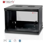 Techly I-CASE EL-1006B45 Armoire murale 6U 60/45 éco bl
