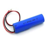 SZAJOR Batterie Lithium-ION 18650 3,7 V 3800 mAh Batterie de Remplacement Rechargeable avec Prise XH à 2 Broches, 1 pièce