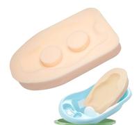 Szaluyk Baby Bath Sponge Mat | Coussin de support de baignoire - Baignoire siège éponge, tapis de bain pour douche, conception confortable douce, idéale pour les filles garçons, sans glissemen