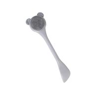 szaluyk Brosse de nettoyage du visage - Brosse de nettoyage du visage - Brosse de nettoyage du visage en silicone avec double tête - Brosse de massage pour le visage - Appareil manuel de soins de la