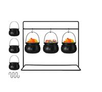 szaluyk Chaudron d'Halloween | Seau à bonbons - Bouilloire de sorcière chaudron multi-usages pour Halloween décoration de fête