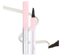 szaluyk Crayon à sourcils, crayon à sourcils à 4 pointes,Crayon imperméable à 4 pointes de contours | Application précise Mère épouse Défini de front à l'épreuve des taches pour le travail,