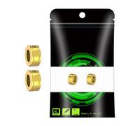 szaluyk DiIsc Mount SpaceCcer Lot de 2 entretoises de Frein en de Titane pour vélos de Montagne et de Route Vis à rondelle légère pour vélo, trajets en Voyage