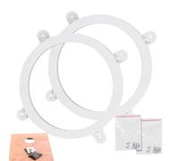 szaluyk LEDs CORNHOLD LEILS - Éclairage De l'anneau Étanche | Ensemble Alimenté par Batterie, Lueur Brillante, Accessoire De Jeu De Pelouse Amusant | Activité De L'arrière-Cour pour Les Amis des Fête