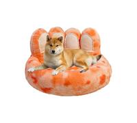 szaluyk Lit Petit Chien - câlin apaisant Confortable avec Un Fond Anti-GLIP | Nid de Compagnie Rond Doux pour Les Chats et Les Petits Chiens, Parfait pour la Chambre, la Caisse, chenil, Patio, Porche