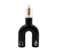 szaluyk Splitter Audio pour Les écouteurs | C Adaptateur de Type C Double 3,5 mm Câbles Audio de Prise de Casque Microphone 2 en 1 connecteur pivotant pour la Tablette PC pour Ordinateur Portable